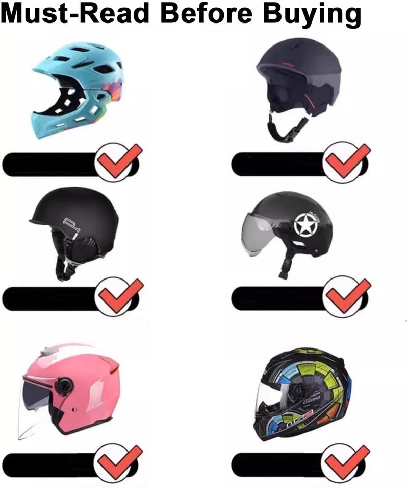 CHPINGN Motorcycle Horn Devil Horns,Motorcycle Helmet Accessories,Bike Helmet, Ski Accessories(Helmet Not Included) - Image 5